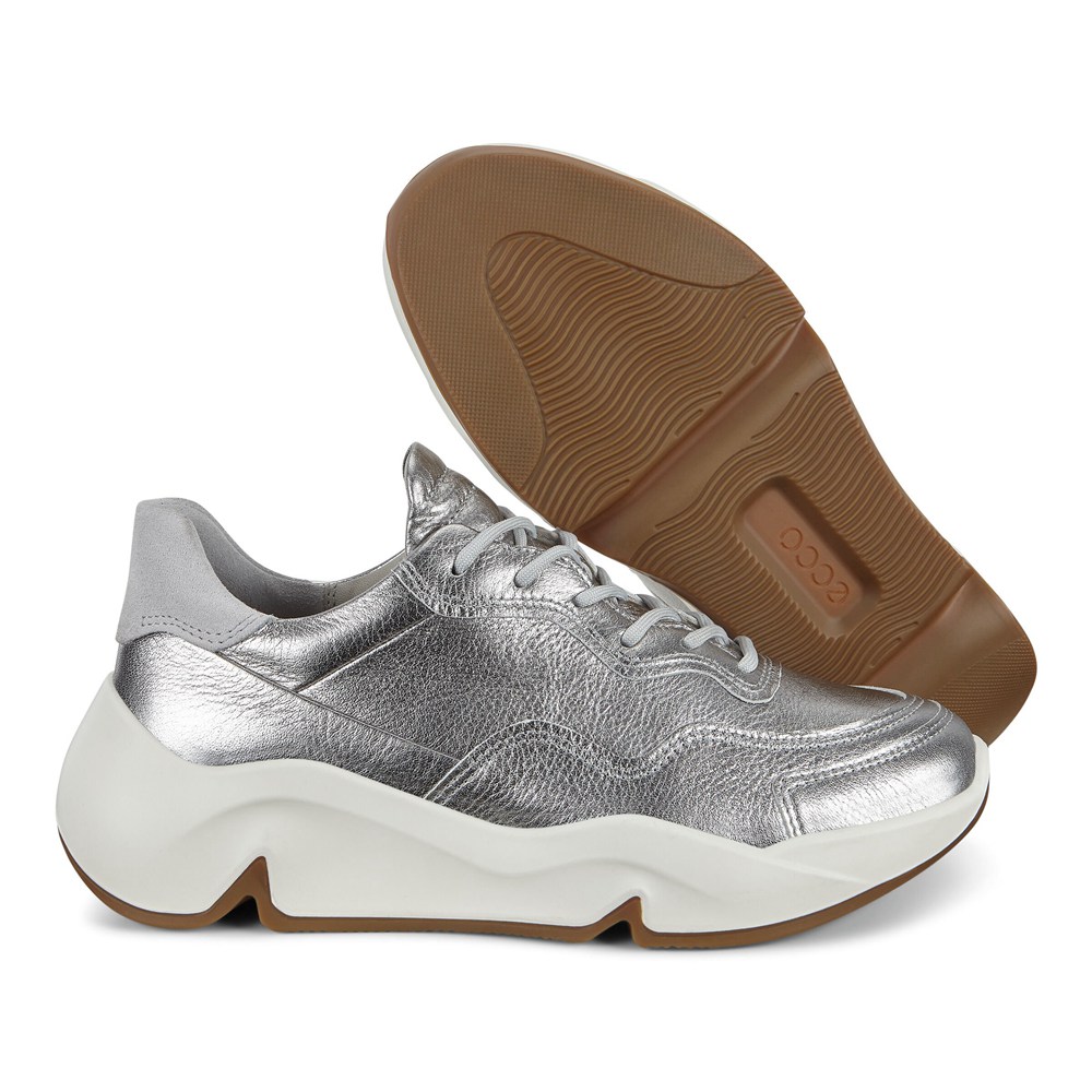 Tenis Mujer - ECCO Chunky - Plateados - FJT951684